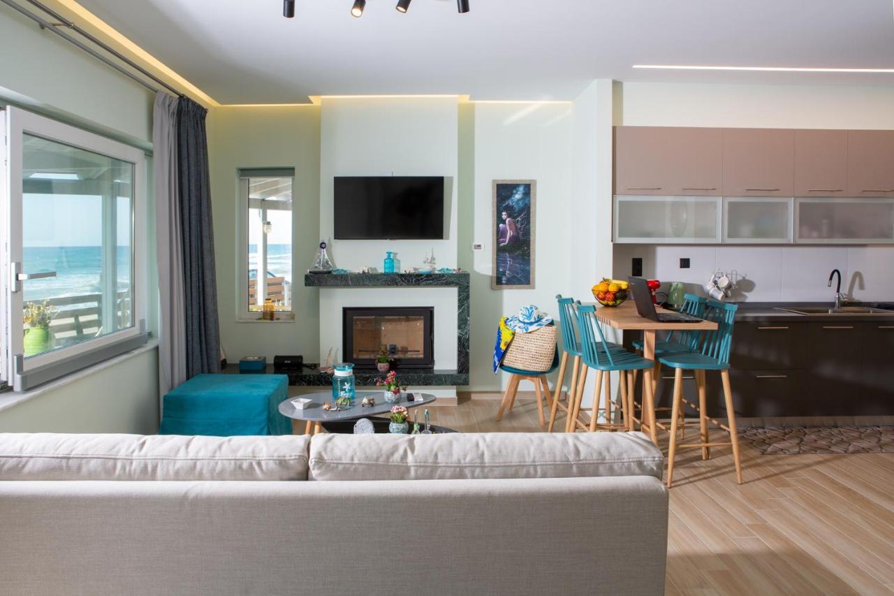 Kyma Seafront Suite By Estia Kokkini Hani Eksteriør bilde