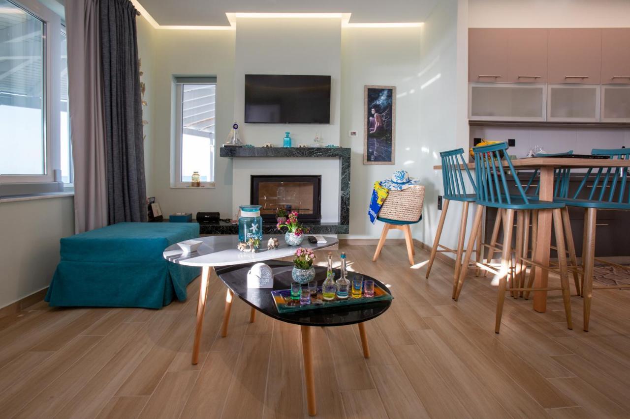 Kyma Seafront Suite By Estia Kokkini Hani Eksteriør bilde