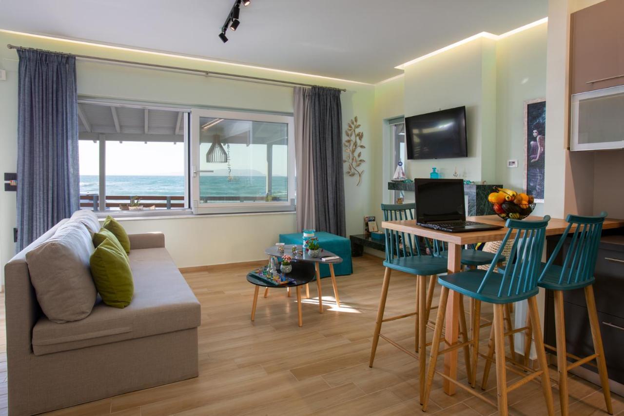 Kyma Seafront Suite By Estia Kokkini Hani Eksteriør bilde